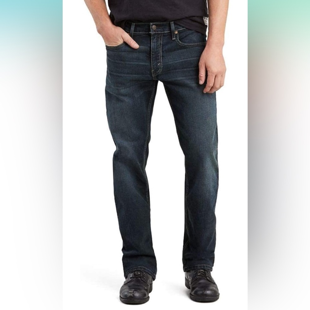 Levi's Men's Classic Blue Straight Jeans